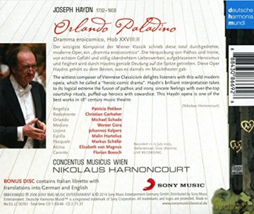 Nikolaus Harnoncourt: Haydn: Orlando Paladino [3CD]
