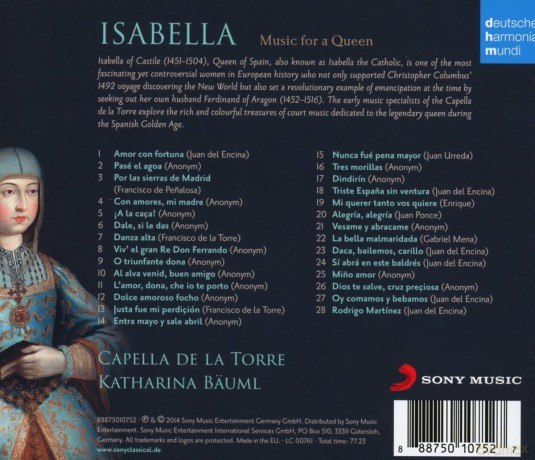 Capella de la Torre: Isabella - Music for a Queen [CD]