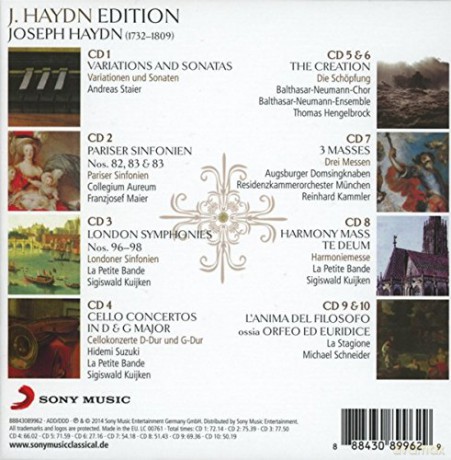J. Haydn Edition [10CD]