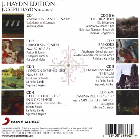 J. Haydn Edition [10CD]