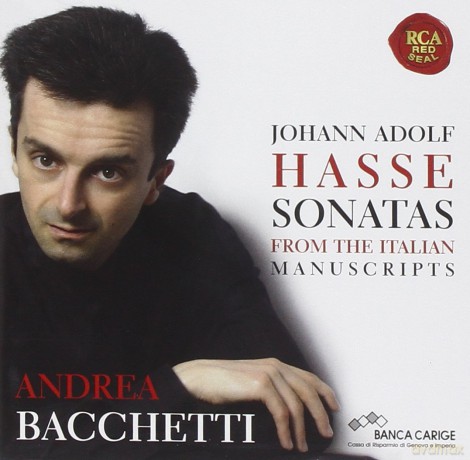 Andrea Bacchetti: Johann Adolf Hasse: Sonatas [CD]