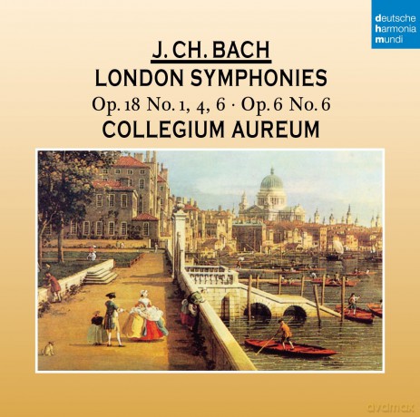 Collegium Aureum: Johann Christian Bach: Londoner Sinfonien [CD]