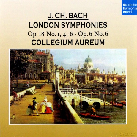 Collegium Aureum: Johann Christian Bach: Londoner Sinfonien [CD]