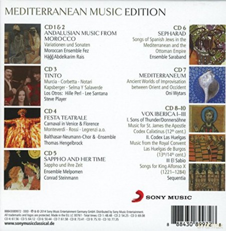 Mediterranean Baroque Music Edition [10CD]