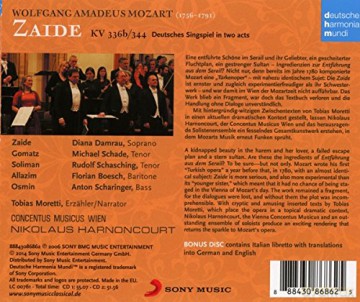 Nikolaus Harnoncourt: Mozart: Zaide (Das Serail), KV 344 [3CD]