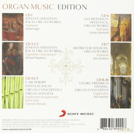 Organ Music Edition [10CD]
