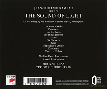 Teodor Currentzis: Rameau - The Sound of Light [CD]