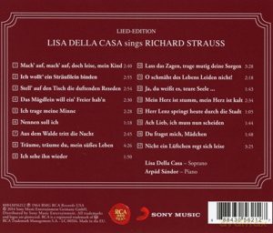 Lisa della Casa: Richard Strauss: Lieder [CD]