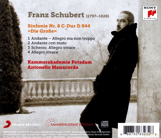 Kammerakademie Potsdam: Schubert: Symphony No. 8 [CD]