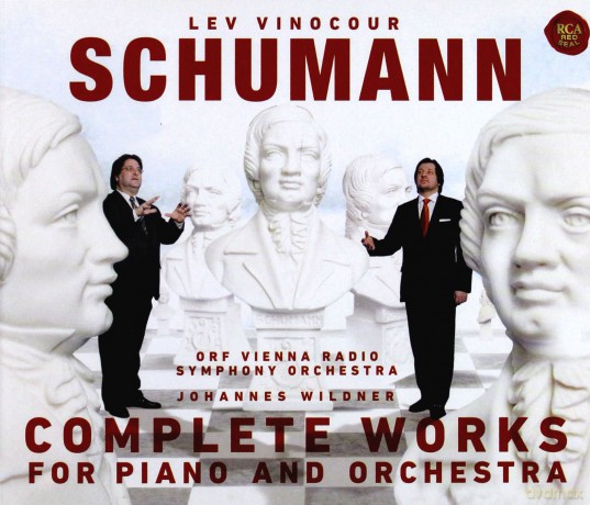Lev Vinocour: Schumann: Complete Works For Piano And Orchestra [3CD]