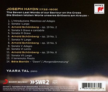 Yaara Tal: Seven Last Words [CD]