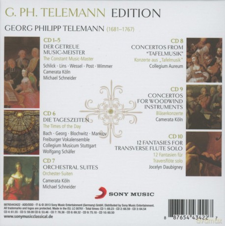 Telemann Edition [10CD]