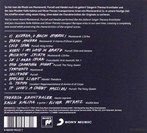 Kronthaler: The Living Loving Maid [CD]