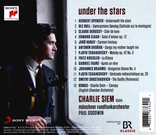 Charlie Siem: Under the Stars [CD]