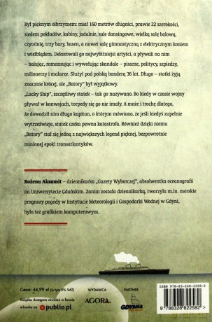 BATORY. Gwiazdy, skandale i miłość na transatlantyku - Bożena Aksamit [KSIĄŻKA]