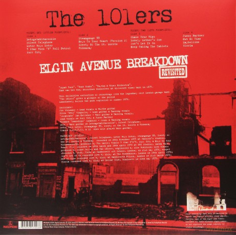 101ers: Elgin Avenue Breakdown - Rsd 2015 Release (RSD) [2xWinyl]