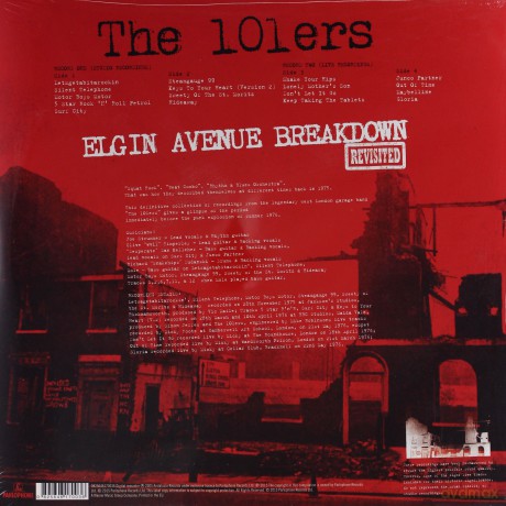 101ers: Elgin Avenue Breakdown - Rsd 2015 Release (RSD) [2xWinyl]