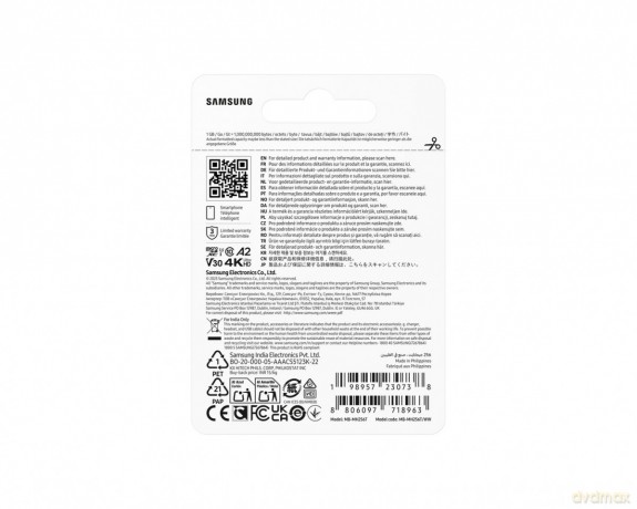 Karta pamięci MB-MH256T/WW T9 microSD 256GB