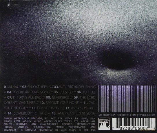 16 Volt: American Porn Songs [CD]