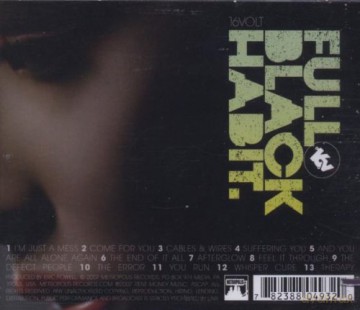 16 Volt: Full Black Habit [CD]