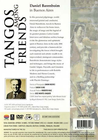 Daniel Barenboim: Tangos Among Friends [DVD]