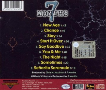 7 Months: T Months [CD]