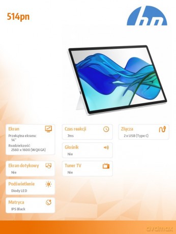 Monitor przenośny S5 Pro 514pn WQXGA B88JWAA