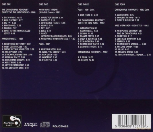 Adderley Cannonball: Seven Classic Albums vol. 2 [4CD]