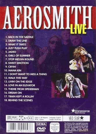 Aerosmith: Live [DVD]