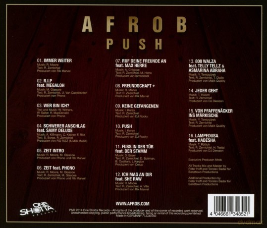 Afrob: Push [CD]