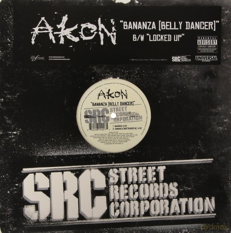 Akon: Bananza / Locked Up [Winyl]