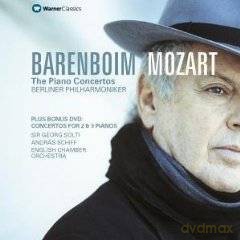 Daniel Barenboim: Mozart: The Piano Concertos [9CD]+[DVD]