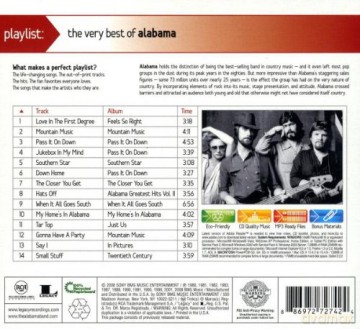 Alabama: Playlist - The Very Best Of Alabama [CD]