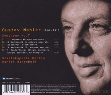 Daniel Barenboim/Sb: Mahler: Symphony No.7 [CD]