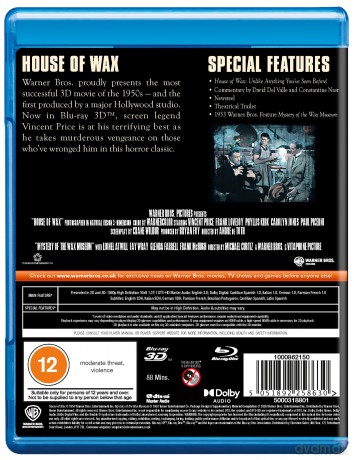 House Of Wax 3D [Blu-Ray]