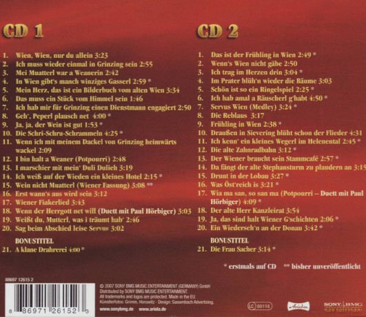 Alexander Peter: Verliebt In Wien [2CD]