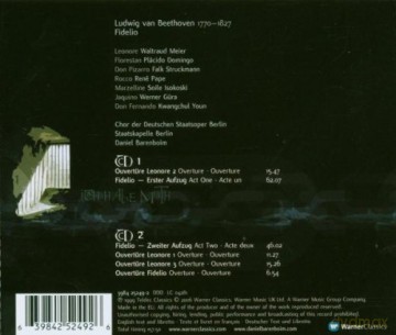 Barenboim/Meier/Domingo/Skb: Beethoven: Fidelio [2CD]