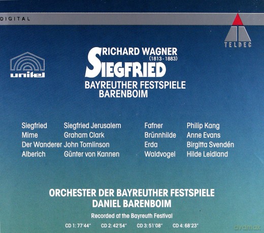 Barenboim/Obf: Wagner: Siegfried [4CD]