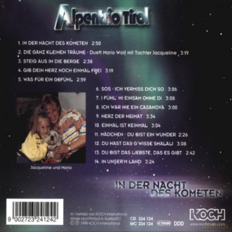 Alpentrio Tirol: In Der Nacht Des Kometen [CD]