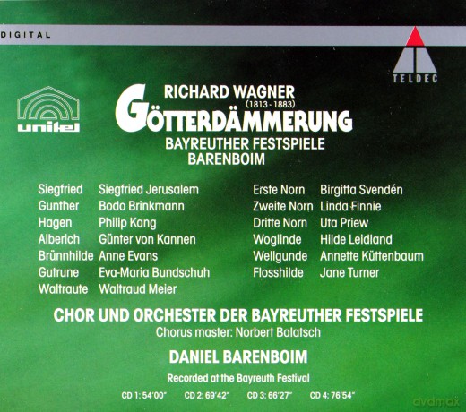 Barenboim/Obf: Wagner: Goetterdaemmerung [4CD]
