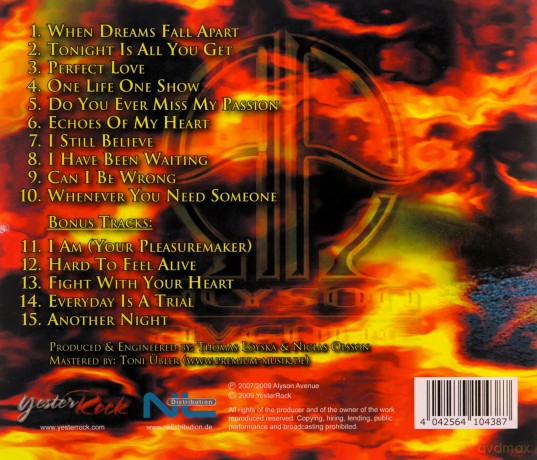 Alyson Avenue: Omega II [CD]