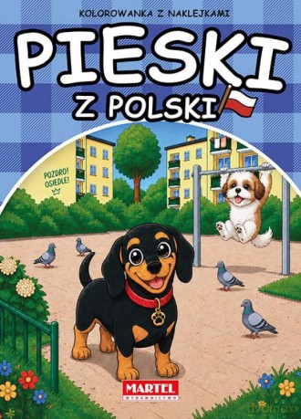 Kolorowanka z naklejkami Z Polski Pieski