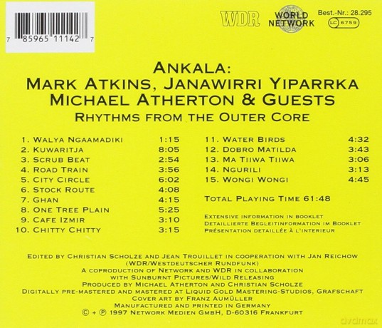 Ankala: Australia [CD]