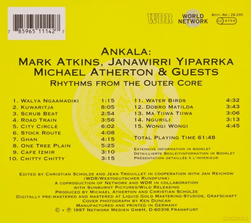 Ankala: Australia [CD]