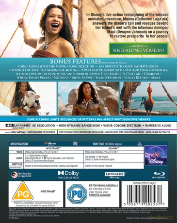 Disney's Moana [Blu-Ray 4K]