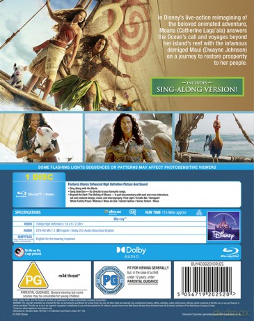 Disney's Moana [Blu-Ray]