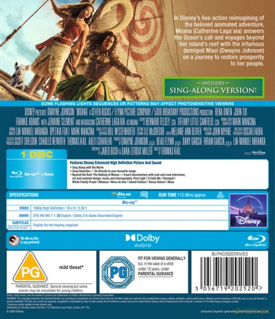 Disney's Moana [Blu-Ray]