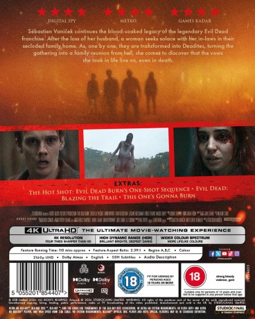 Evil Dead Burn [Blu-Ray 4K]