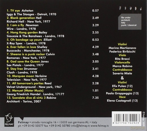 Architorti: Play Punk [CD]