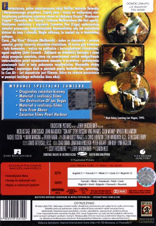 Con Air - Lot skazańców [DVD]
